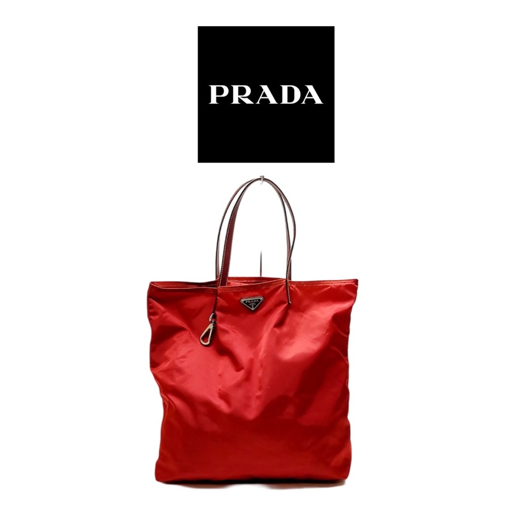 Prada Tessuto Saffian Tote